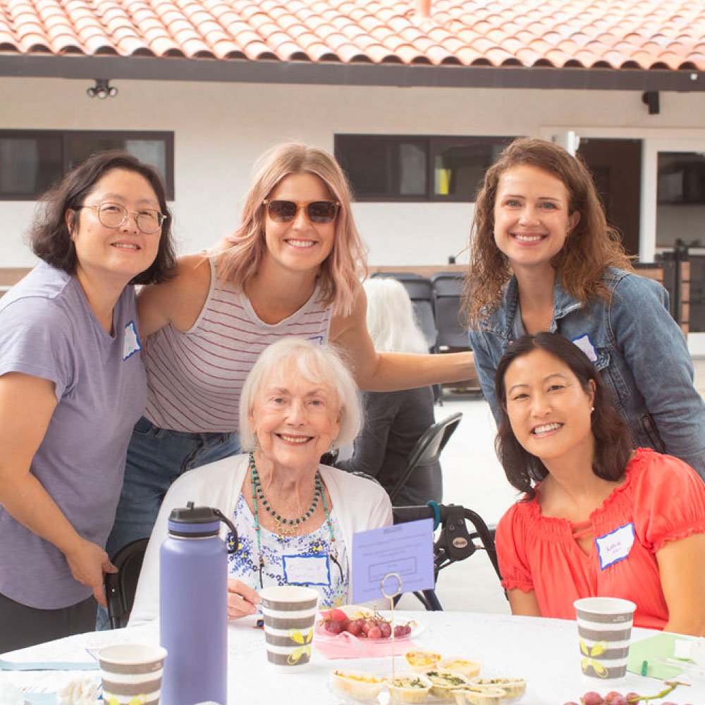Church women hanging out